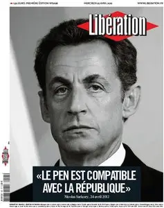 Libération du Mercredi 25 Avril 2012