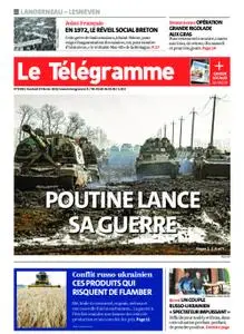 Le Télégramme Landerneau - Lesneven – 25 février 2022
