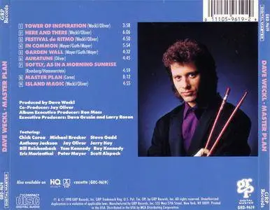 Dave Weckl - Master Plan (1990) {GRP} **[RE-UP]**