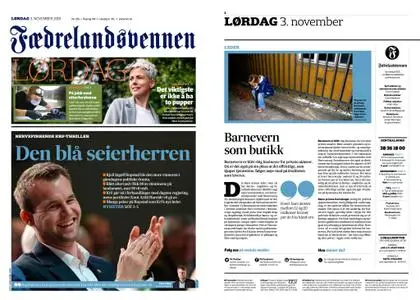Fædrelandsvennen – 03. november 2018