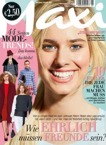 Maxi Frauenmagazin August No 08 2013