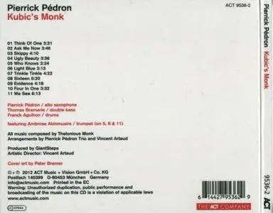 Pierrick Pedron - Kubic's Monk (2012) {ACT}