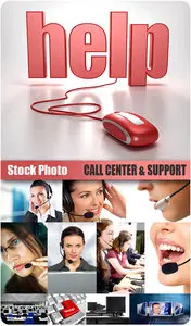 Stock Photo - Call Center & Support