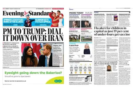 London Evening Standard – January 14, 2020
