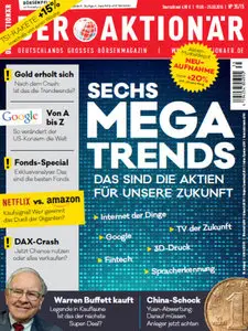 Der Aktionär Magazin No 35 vom 19 August 2015