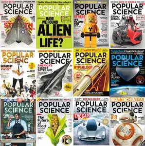 Popular Science USA - 2015 Full Year Issues Collection
