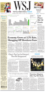 The Wall Street Journal – 27 April 2019