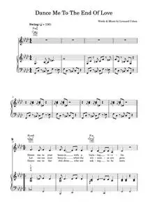 Dance Me To The End Of Love - Madeleine Peyroux (Piano-Vocal-Guitar (Piano Accompaniment))