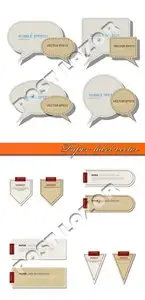 Paper label vector
