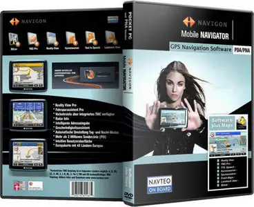 Navigon Mobile Navigator 1.4.0 for iPhone. Europe and Russia (2009) Original version