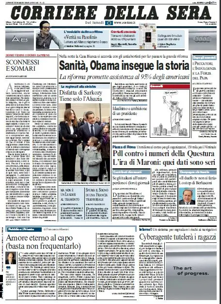 Il Corriere della Sera (22-03-10)