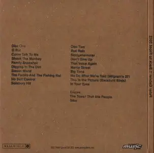 Peter Gabriel - Back to Front 2012 09.19.12 Toronto, ON [2CD] (2012) {Encore Series}