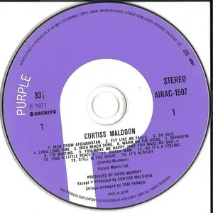 Curtiss Maldoon - Curtiss Maldoon (1971) [Japan Remastered 2008]