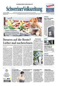 Schweriner Volkszeitung Hagenower Kreisblatt - 18. August 2018