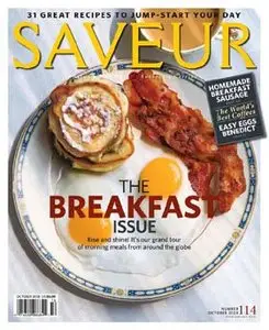 Saveur October 2008