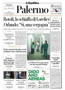 la Repubblica Palermo - 3 Novembre 2021