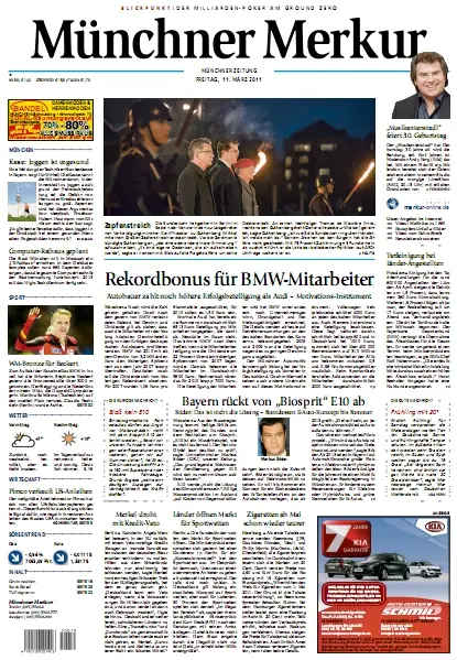 Münchner Merkur vom 11. März 2011