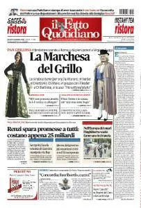 Il Fatto Quotidiano - 8 Settembre 2016