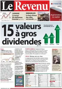 Le Revenu Hebdo Bourse 1198 - 26 Octobre au 1er Novembre 2012