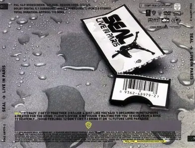 Seal - Live In Paris (2005) (DVD + CD)