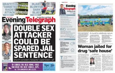 Evening Telegraph Late Edition – August 04, 2021