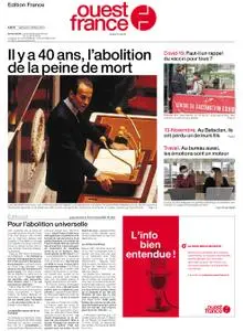 Ouest-France Édition France – 09 octobre 2021