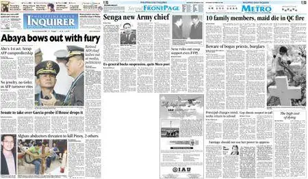 Philippine Daily Inquirer – October 30, 2004