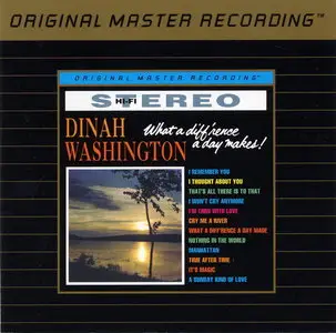 Dinah Washington - What A Diff'rence A Day Makes! (1959) [MFSL Remastered 1997]