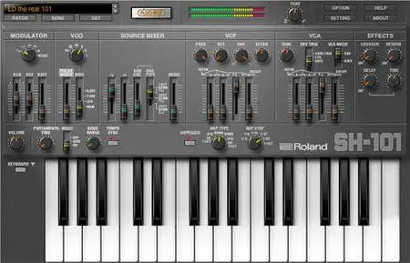 Roland VS SH-101 v1.1.0 WiN