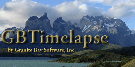 Granite Bay Software GBTimelapse 2.1.19