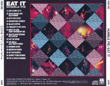 Humble Pie - Eat It (1973) {1993 A&M Japan}