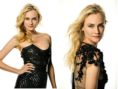 Diane Kruger by Gilles-marie Zimmermann for Glamour Germany November 2012