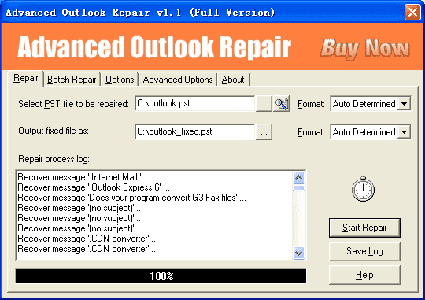 Advanced Outlook Repair v1.1.0.0
