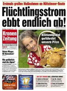 Kronen Zeitung Kärnten - 29. August 2017