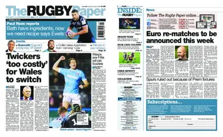 The Rugby Paper – January 09, 2022