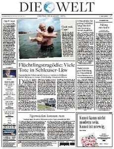 DIE WELT - 28 August 2015