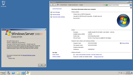 Windows Server 2008 R2 SP1 Build 7601.24561