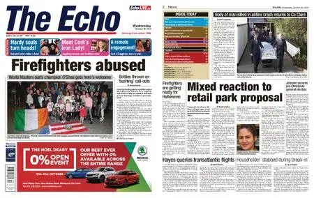 Evening Echo – October 30, 2019