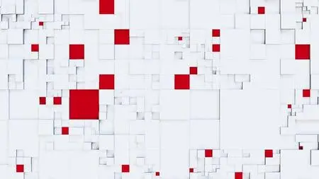 White And Red Cubes Loop 1602023