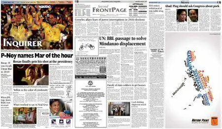 Philippine Daily Inquirer – August 01, 2015