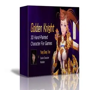 Golden Knight: 3D Hand-Painted Character For Games