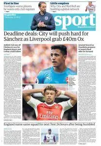 The Guardian Sports supplement  August 31 2017