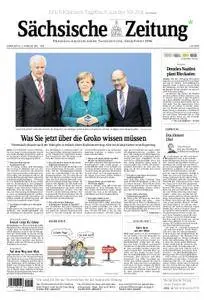 Sächsische Zeitung Dresden - 08. Februar 2018