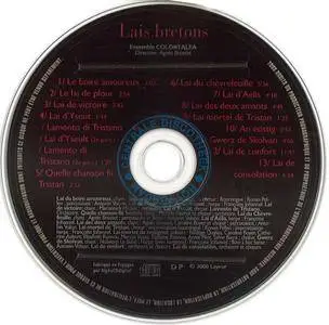 Ensemble Colortalea - Lais Bretons: Aux origines de la poésie chantée médiévale (2000) {Coop Breizh LAY 003CD}