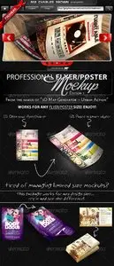 GraphicRiver Professional Flyer & Poster Mockup Bundle