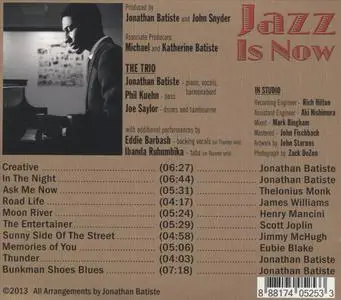 Jon Batiste - Jazz Is Now (2013)