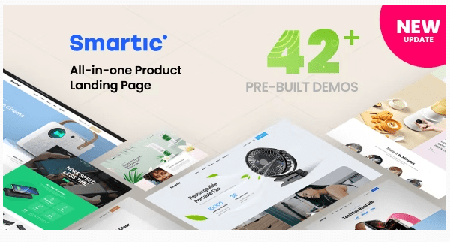 Themeforest - Smartic v2.0.4 - Product Landing Page WooCommerce Theme 29259690