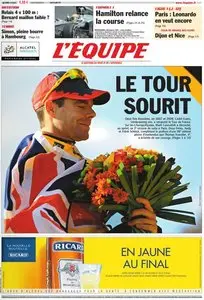 L'EQUIPE (25 Juillet 2011)