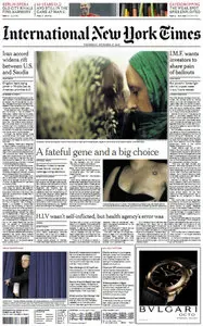 International New York Times November 27 2013