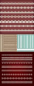 Lace Borders Vector